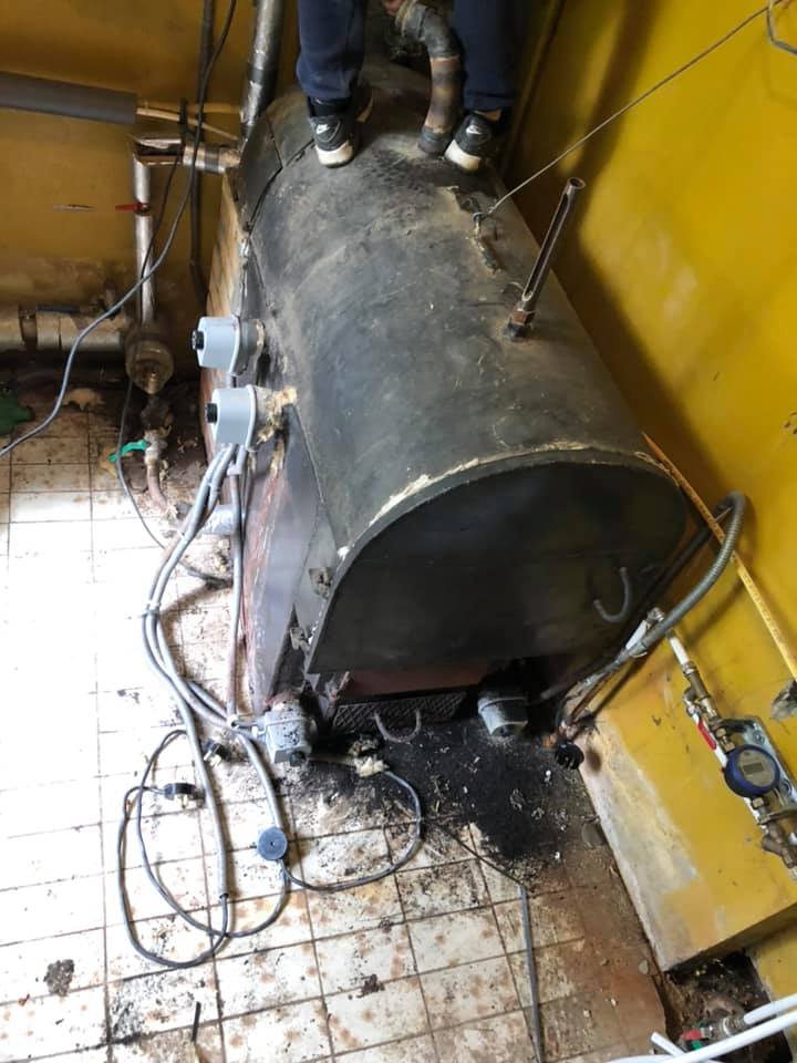 Endisest katlaruumist katla eemaldamine