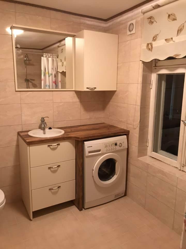 Puumajas vannitoa ehitus endisesse magamistuppa